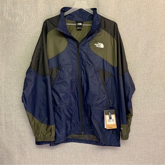 The North Face Jackets & Blazers - THE NORTH FACE Windwall X Jacket Windbreaker Water Resistant Hood Plus XXL Navy
